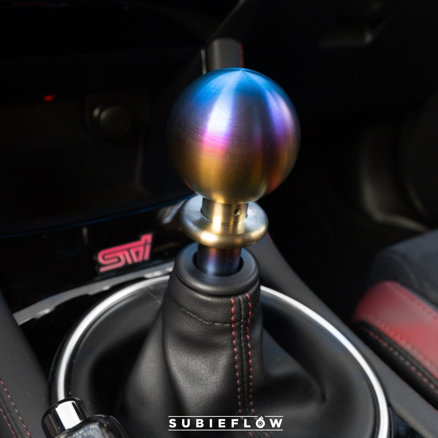 Subaru STi Titanium Chrome Reverse Lockout - SubieFlow