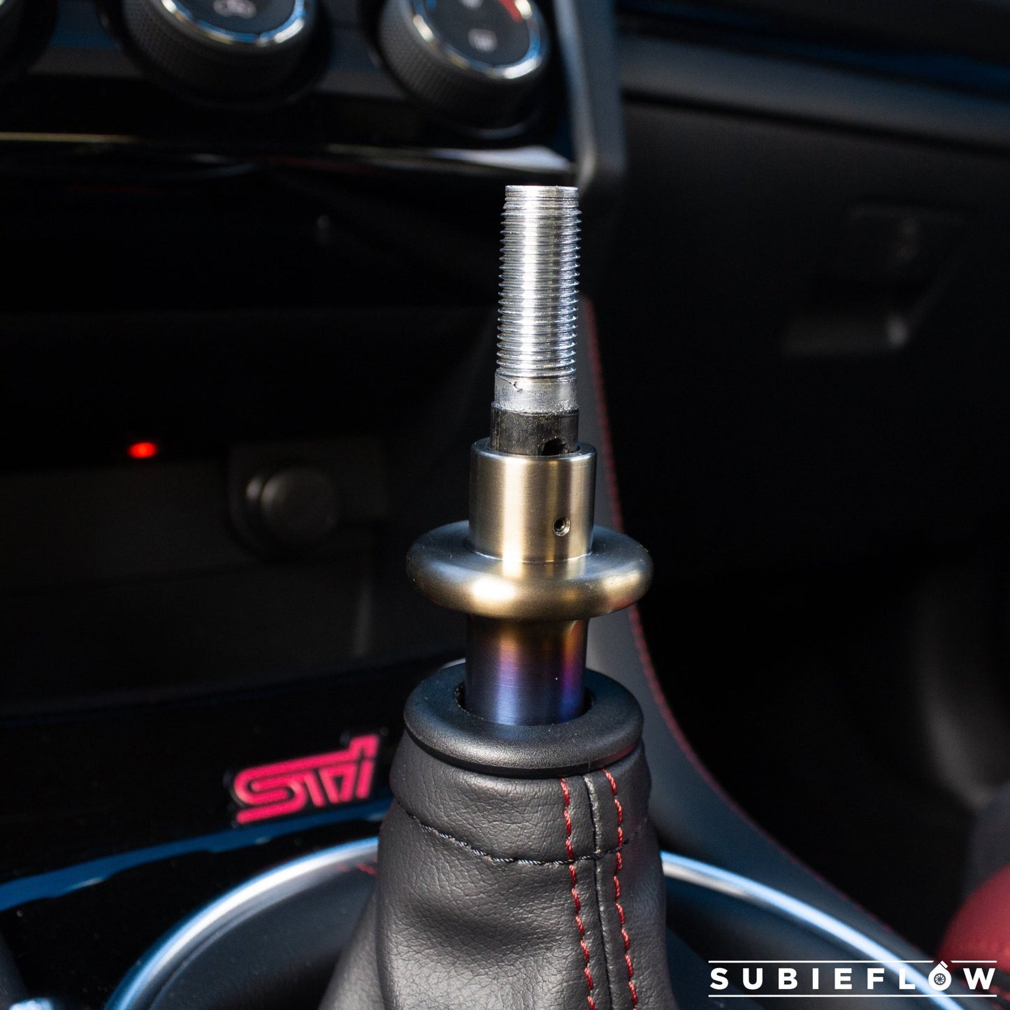 Subaru STi Titanium Chrome Reverse Lockout - SubieFlow