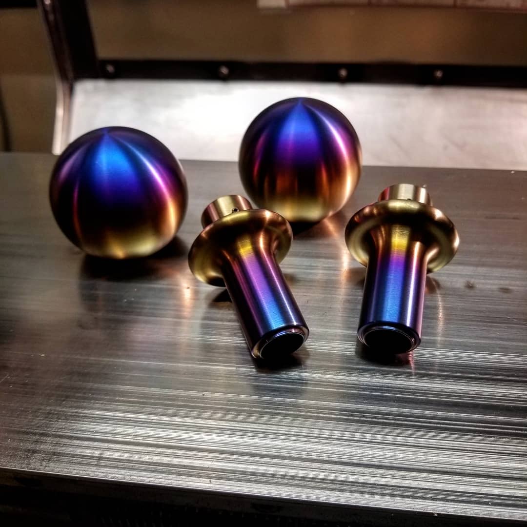 Subaru Titanium Chrome Sphere Shift Knob - SubieFlow