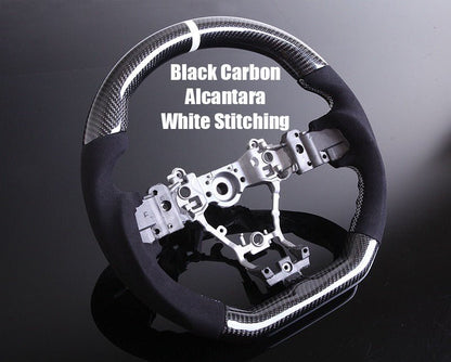 2015-21 Carbon D-Shape Steering Wheel - SubieFlow