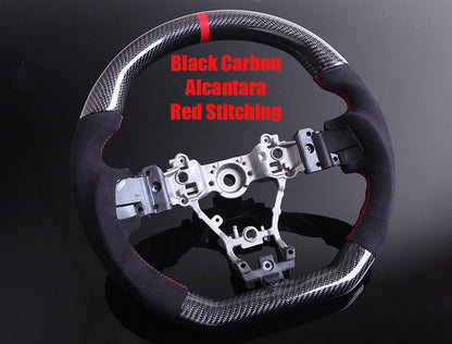 2015-21 Carbon D-Shape Steering Wheel - SubieFlow