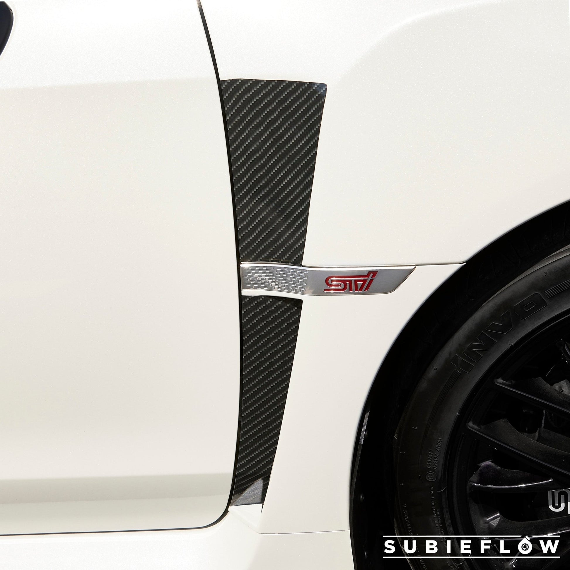 2015-21 Carbon Fiber Fender Gills Overlay Vinyl - SubieFlow