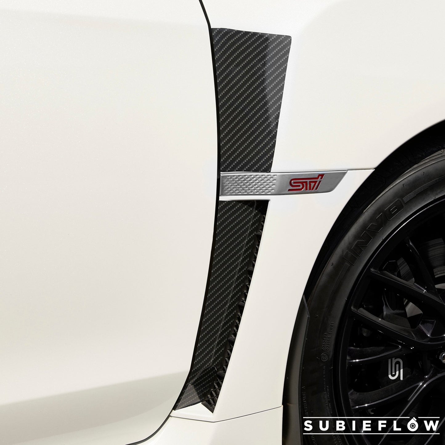 2015-21 Carbon Fiber Fender Gills Overlay Vinyl - SubieFlow