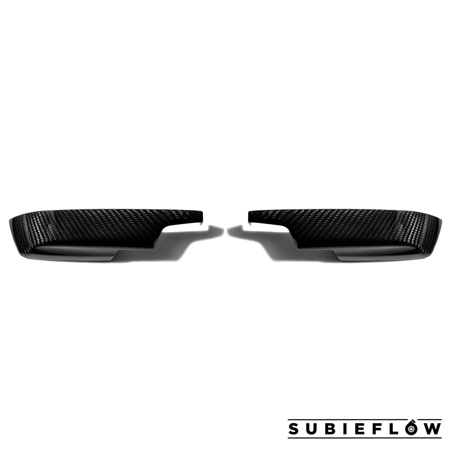 2015-21 Carbon Fiber Lower Mirror Covers - SubieFlow