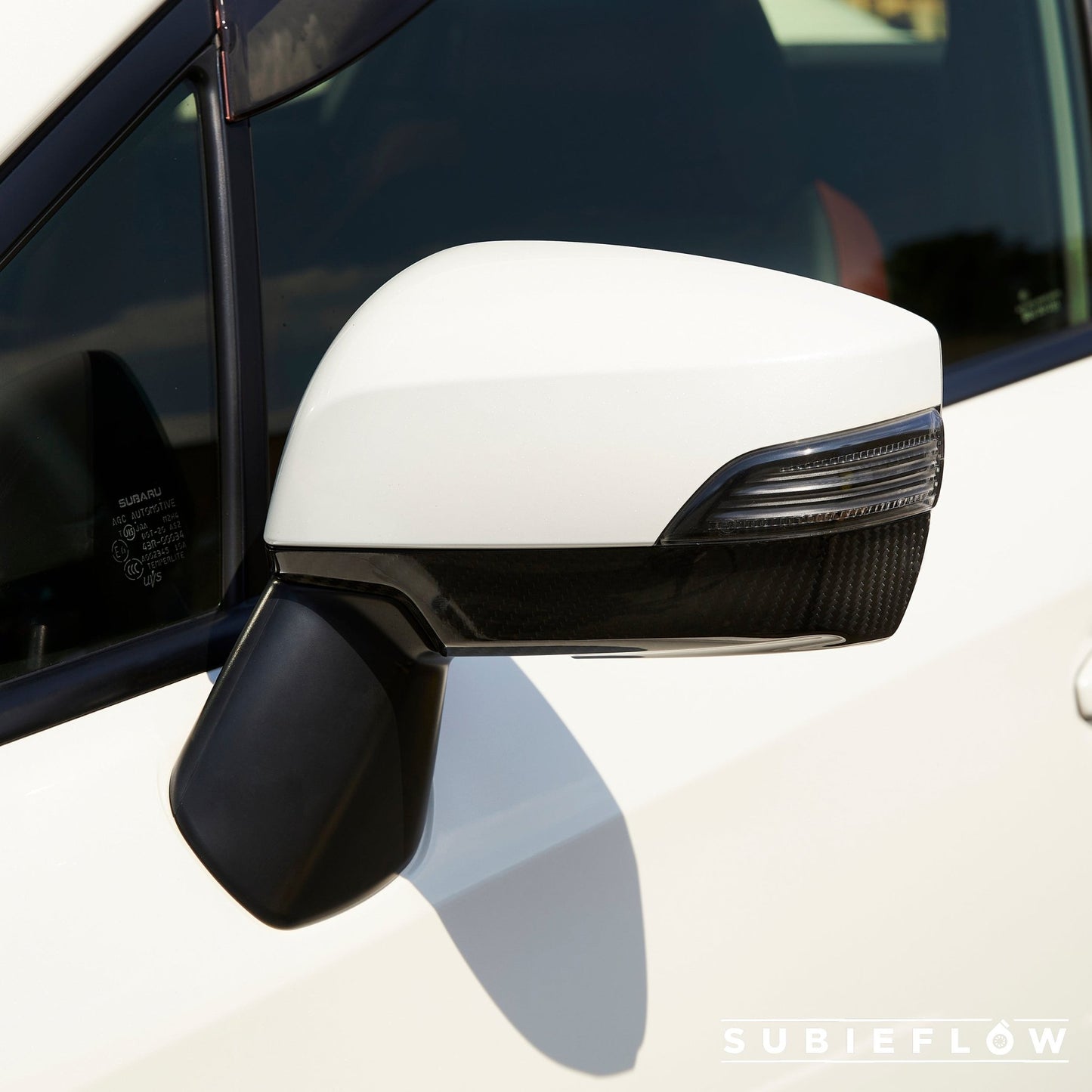 2015-21 Carbon Fiber Lower Mirror Covers - SubieFlow