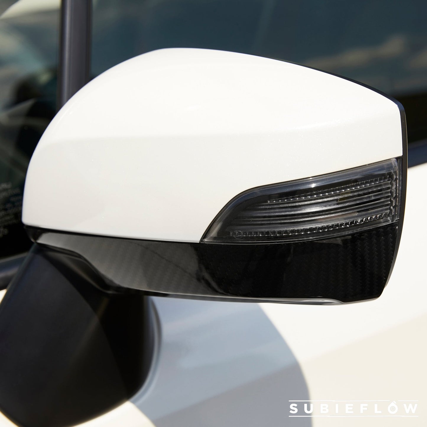 2015-21 Carbon Fiber Lower Mirror Covers - SubieFlow