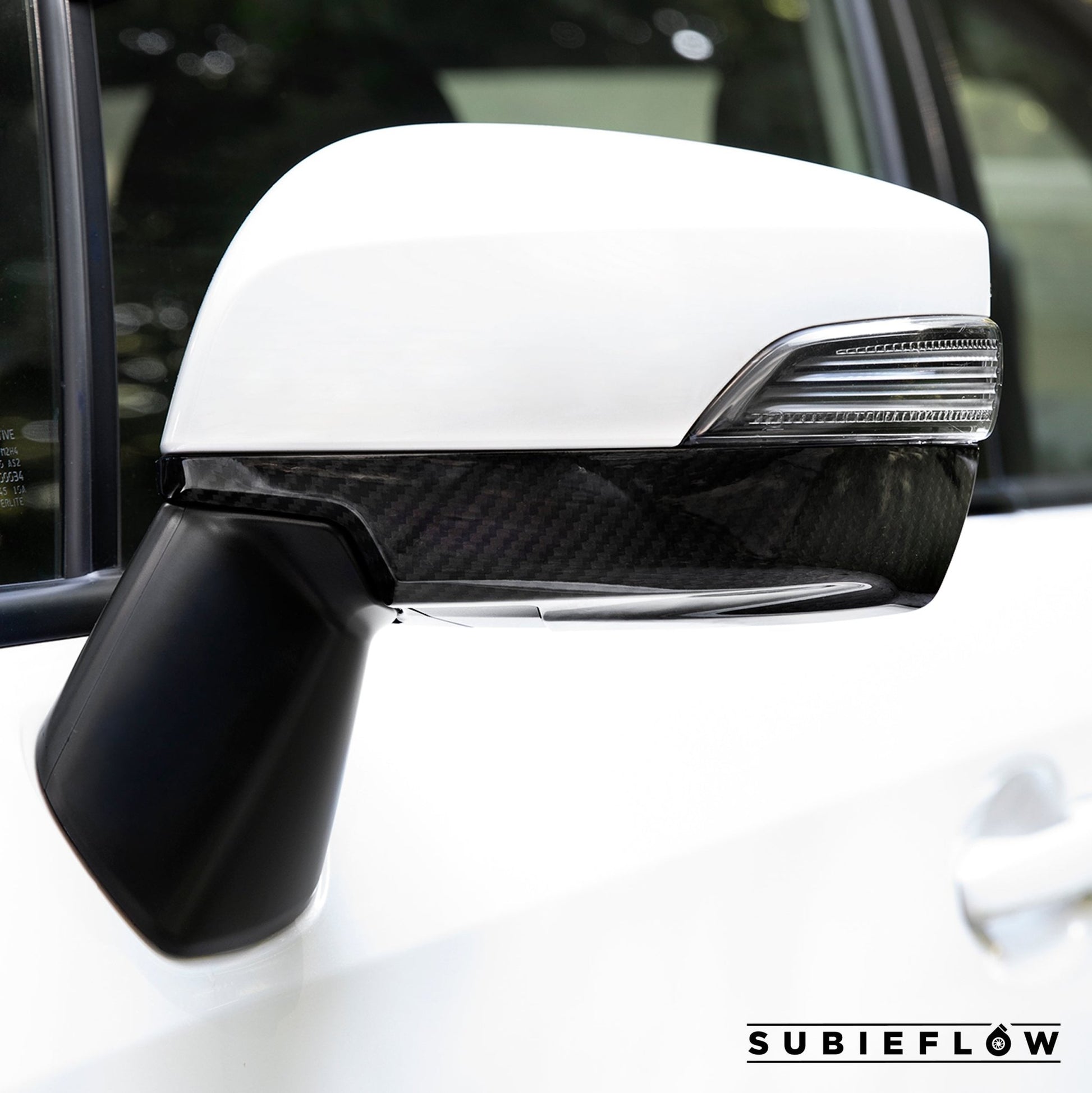 2015-21 Carbon Fiber Lower Mirror Covers - SubieFlow