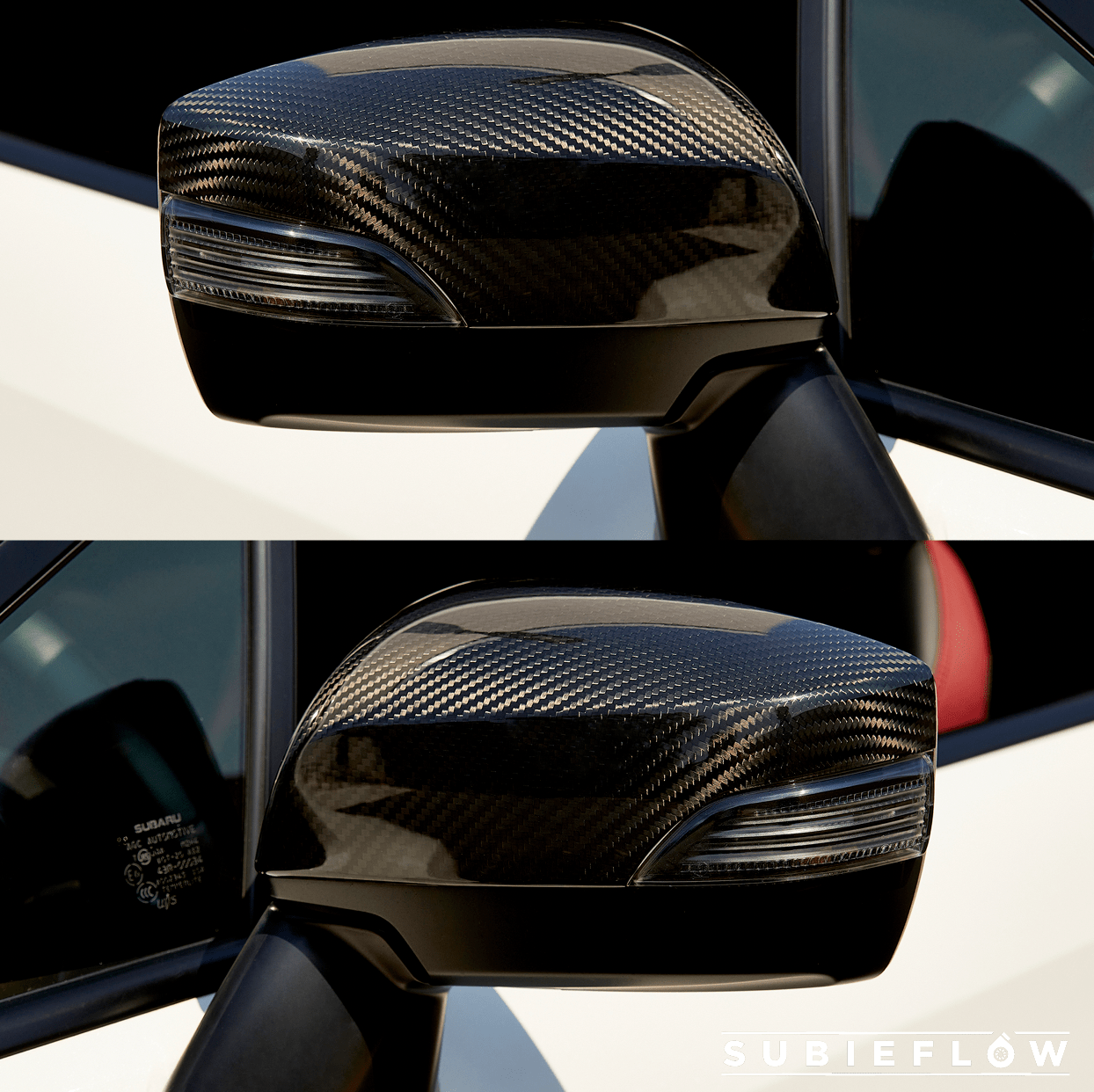 2015-21 Carbon Fiber Mirror Covers - SubieFlow