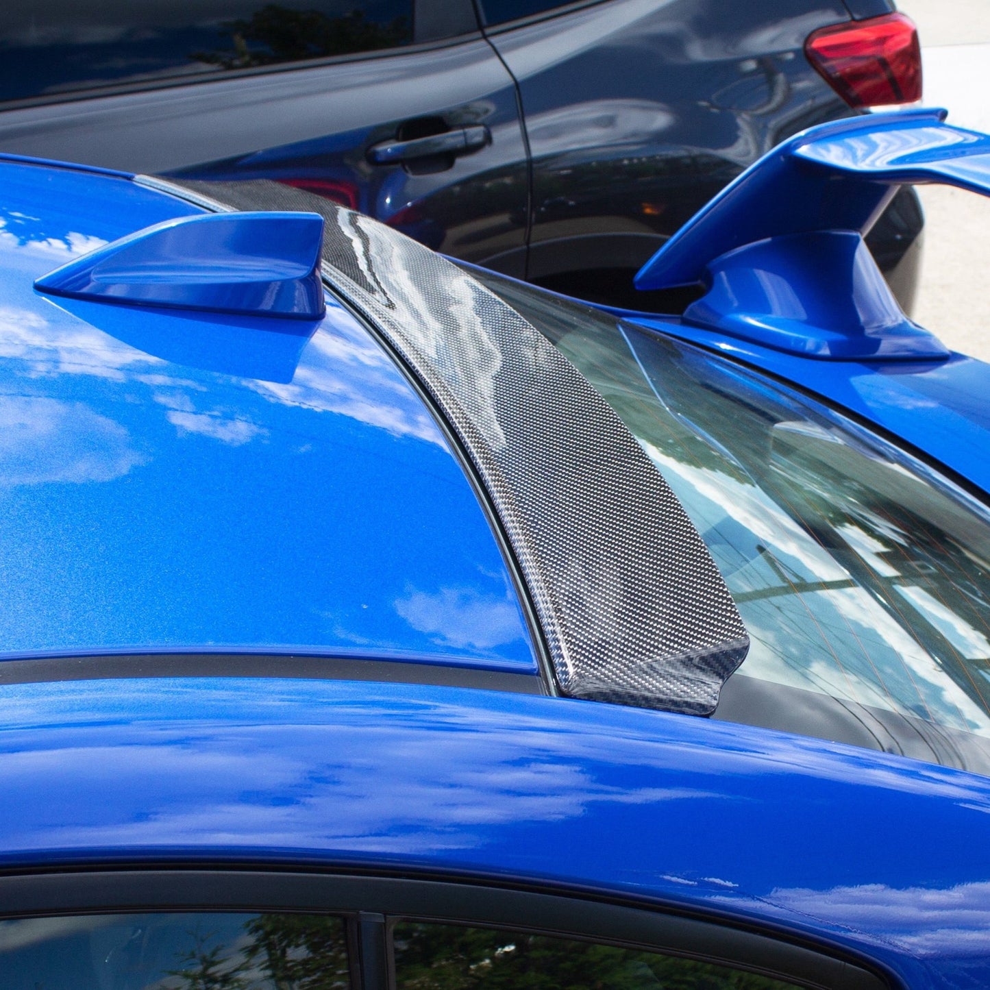 2015-21 Subaru WRX STI Carbon Fiber Roof Spoiler S1 - SubieFlow