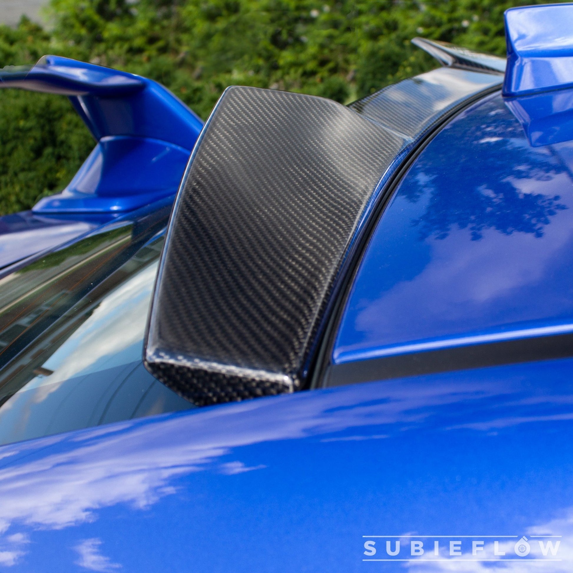 2015-21 Subaru WRX STI Carbon Fiber Roof Spoiler S2 - SubieFlow