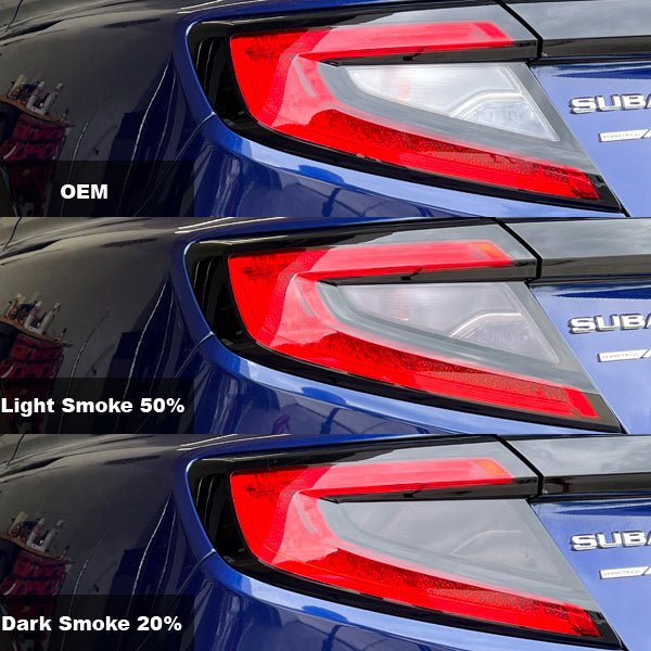 2022-24 WRX Inner Tail Light Vinyl Overlay Inserts - SubieFlow