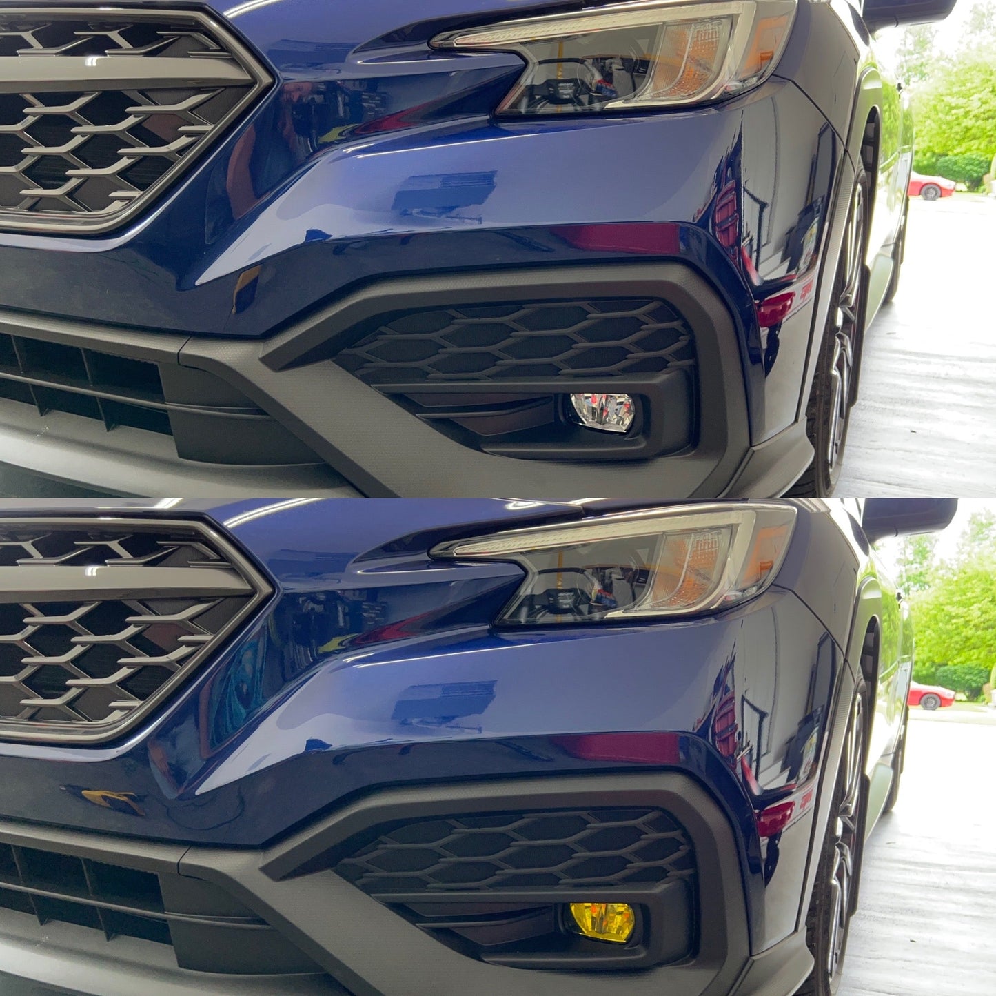 2022-24 WRX Yellow Fog Light Tint Overlay - SubieFlow