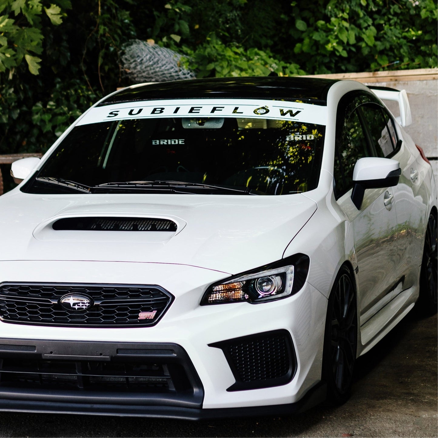 Reverse Cut Windshield Banners - SubieFlow