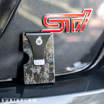 SubieFlow Forged Carbon Fiber Wallet - SubieFlow