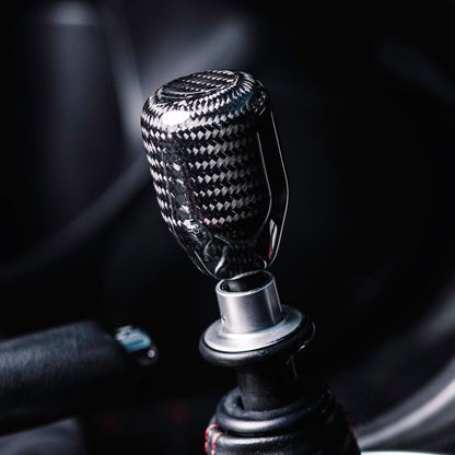 V2 Black Carbon Fiber Shift Knob - SubieFlow